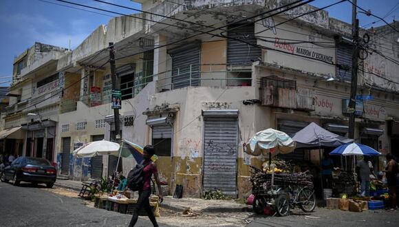 Las calles del "Pequeño Haití" en Santo Domingo © Federico PARRA / AFP