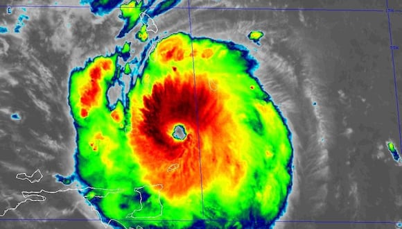 El Huracán Beryl es histórico porque es el ciclón que se ha producido en el Atlántico más pronto en los últimos 58 años. (Foto: @NHC_Atlantic / Twitter)