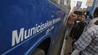 Limeños afectados por Corredor Azul gastan hasta cuatro veces más en transporte
