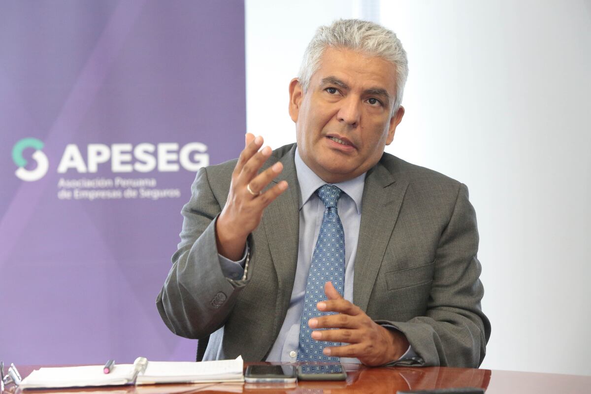Eduardo Morón, presidente de la Asociación Peruana de Seguros (APESEG)