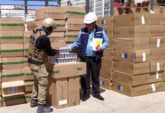 Perú: Incautan cigarrillos de contrabando por casi dos millones de dólares