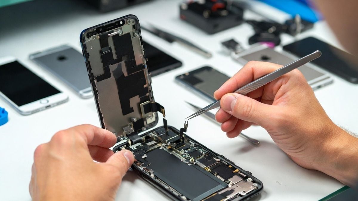 Indecopi sancionó a Saga Falabella tras determinar que una reparación no informada alteró la condición original de un iPhone nuevo. Foto: Indecopi.