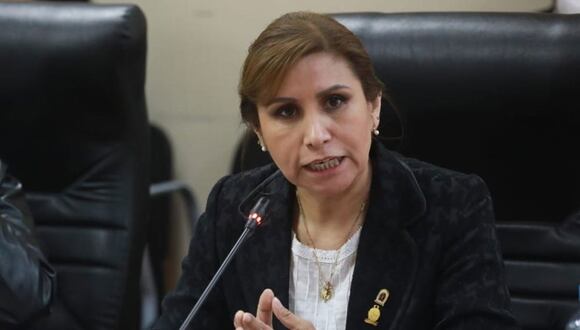 Patricia Benavides dio un balance de su primer año de gestión. Foto: Ministerio Público