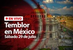 Temblor en México hoy, sábado 29 de julio - reporte de los últimos sismos, según el SSN