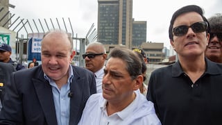 López Aliaga aparece junto a Carlos Álvarez y Carlos Espá y pide no votar en blanco ni viciar el voto
