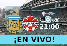 TV Pública transmitió el partido Argentina 2-0 Canadá (20/06/2024)