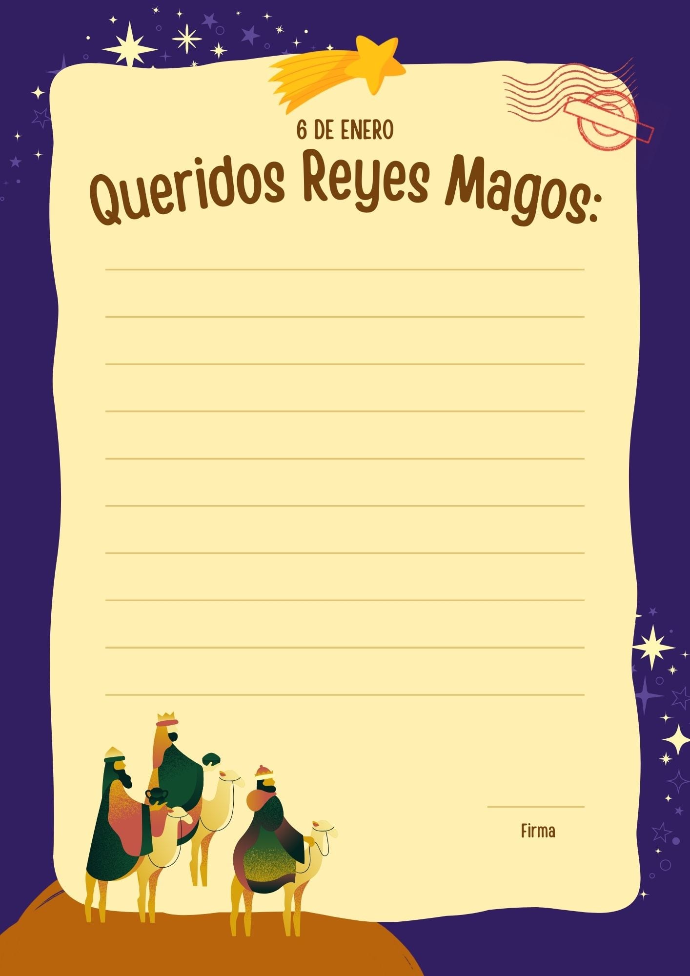 MADRID (ESPAÑA), 06/01/2026.- Los Reyes me dijeron que tu alegría es el mejor regalo que podemos recibir. FOTO DE CANVA.COM