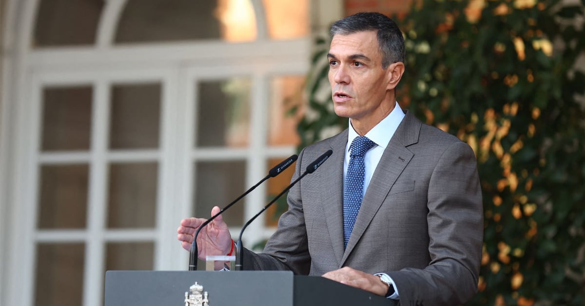 El presidente de gobierno Pedro Sánchez disolvió el parlamento y convocó a elecciones para fines de noviembre. (Foto: AFP)