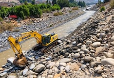ANA interviene cuatro puntos críticos del río Rímac ante la temporada de lluvias