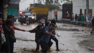Lluvias en Lima: quebrada Los Laureles en Chaclacayo volvió a activarse este viernes