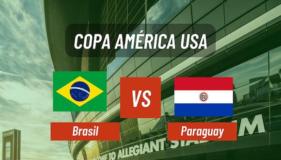 A qué hora juega Brasil vs. Paraguay por Copa América 2024 |Foto: Conmebol/ Composición Mix