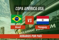 A qué hora jugaron Brasil vs. Paraguay por Copa América 2024