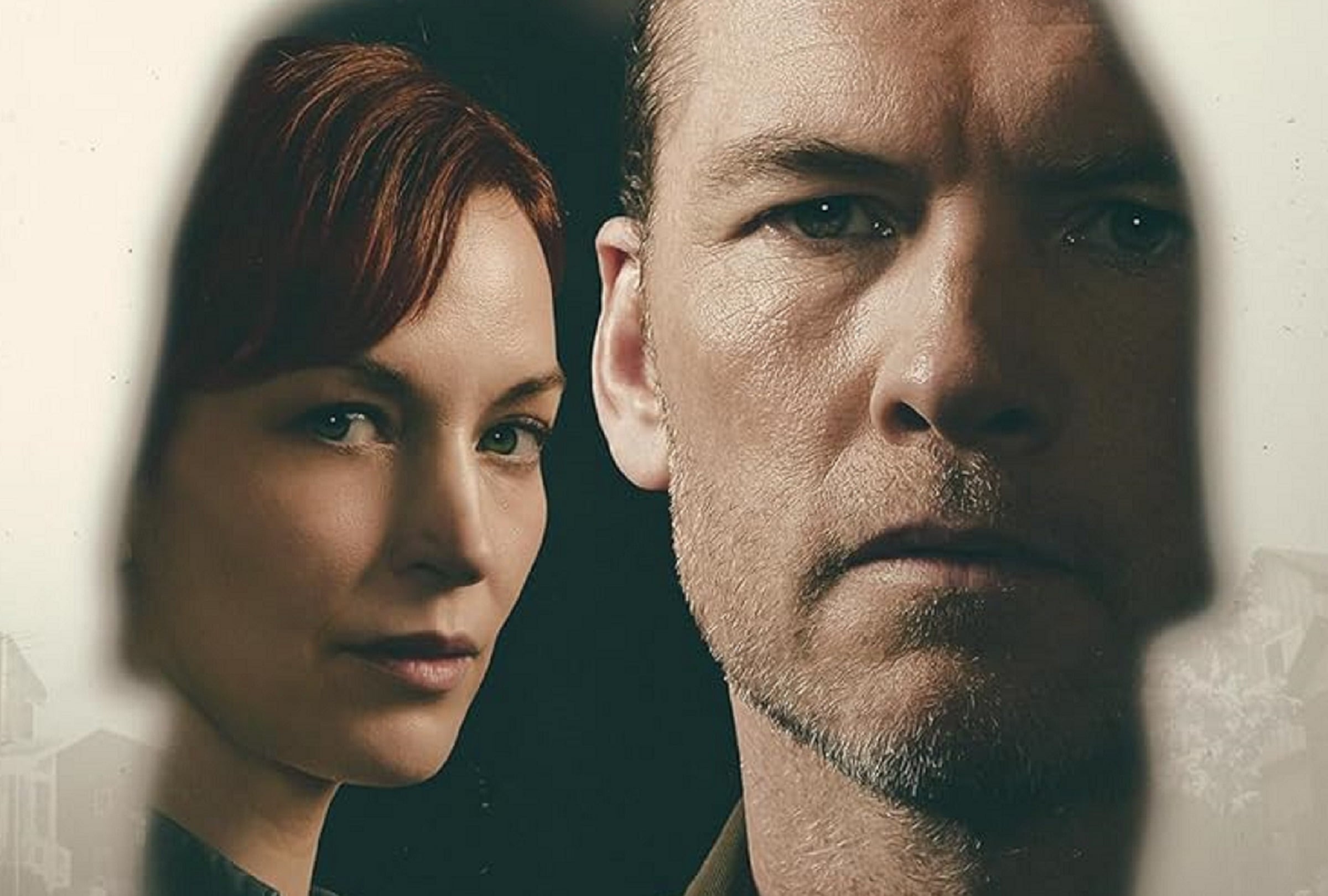 Britt Lower interpreta a Rachel Mills y Sam Worthington interpreta a David Burroughs en la serie "Te encontraré", basada en la novela de Harlan Coben (Foto: Netflix)
