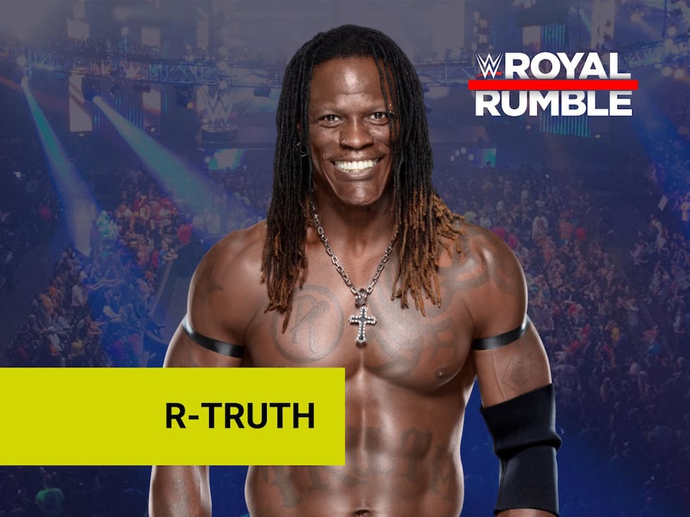 La WWE probablemente no sería tan entretenida sin R-Truth. Tan hilarante como prolífico, la superestrella rapera residente de la WWE se ha abierto camino en el mundo del entretenimiento deportivo durante casi dos décadas, dejando su huella en algunos de los momentos más memorables de la historia de la WWE. Justo cuando crees que Truth se ha desvanecido en el ocaso, vuelve, y vuelve con fuerza. Durante la Era de la Actitud se convirtió en K-Kwik. Después, tras un año sabático en la WWE, regresó más fuerte que nunca como R-Truth. Luego, cuando parecía que había llegado su momento, Truth siguió evolucionando e innovando, luchando contra John Cena por el Campeonato de la WWE, conquistando los WWE Tag Team Titles junto a Kofi Kingston, ganando dos Campeonatos de los Estados Unidos e incluso bailando hasta la victoria con Carmella en la temporada 2 de Mixed Match Challenge.
