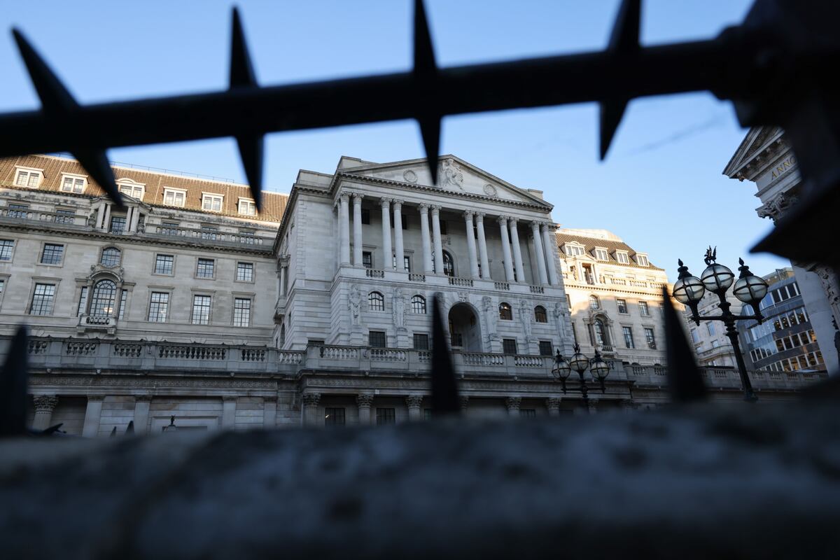 La sede del Banco de Inglaterra.