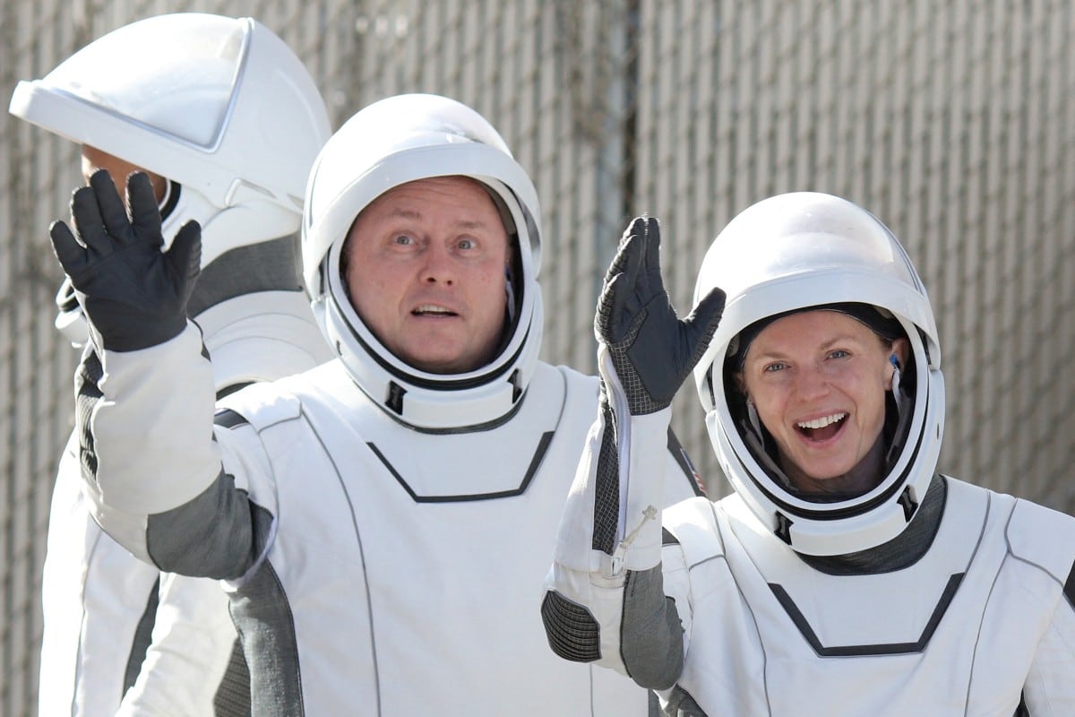 Para Fincke será su décima salida al espacio, mientras que Cardman vivirá su primera experiencia de este tipo. (Foto: GREGG NEWTON / AFP)