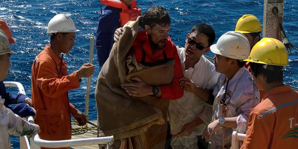 El momento en el que encuentran a Nathan en altamar (Foto: Wired Studios)