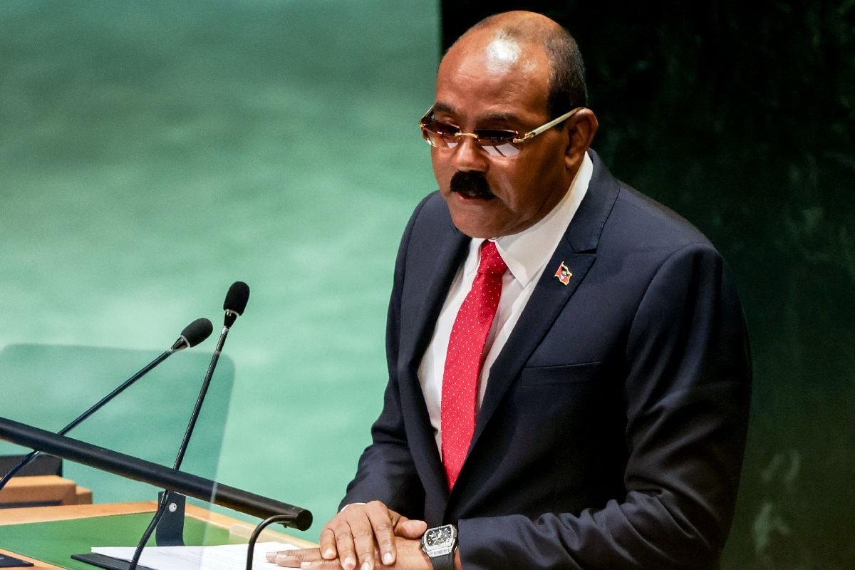Gaston Browne.