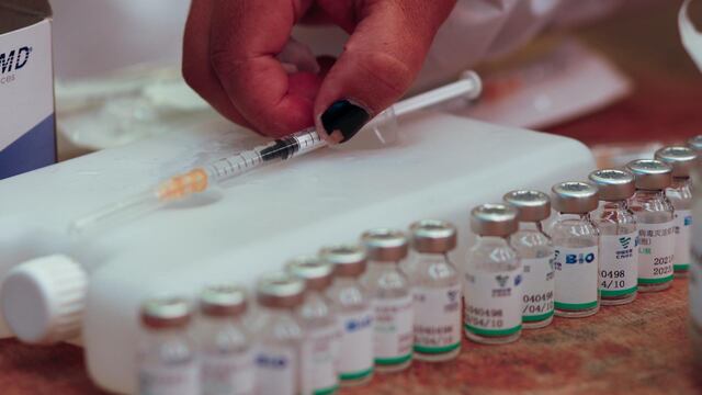 Minsa afirma que se completó el tercer millón de vacunas de Sinopharm
