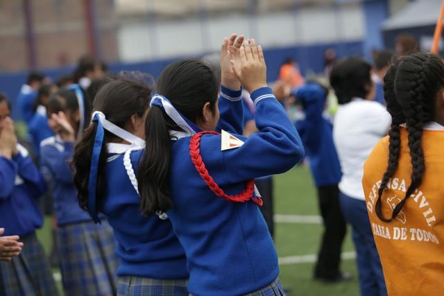 Informe del INEI revela que el 76,6% de los adolescentes de 14 a 17 años de edad se dedicaron solo a estudiar en el IV trimestre del año 2023. (Foto: GEC)