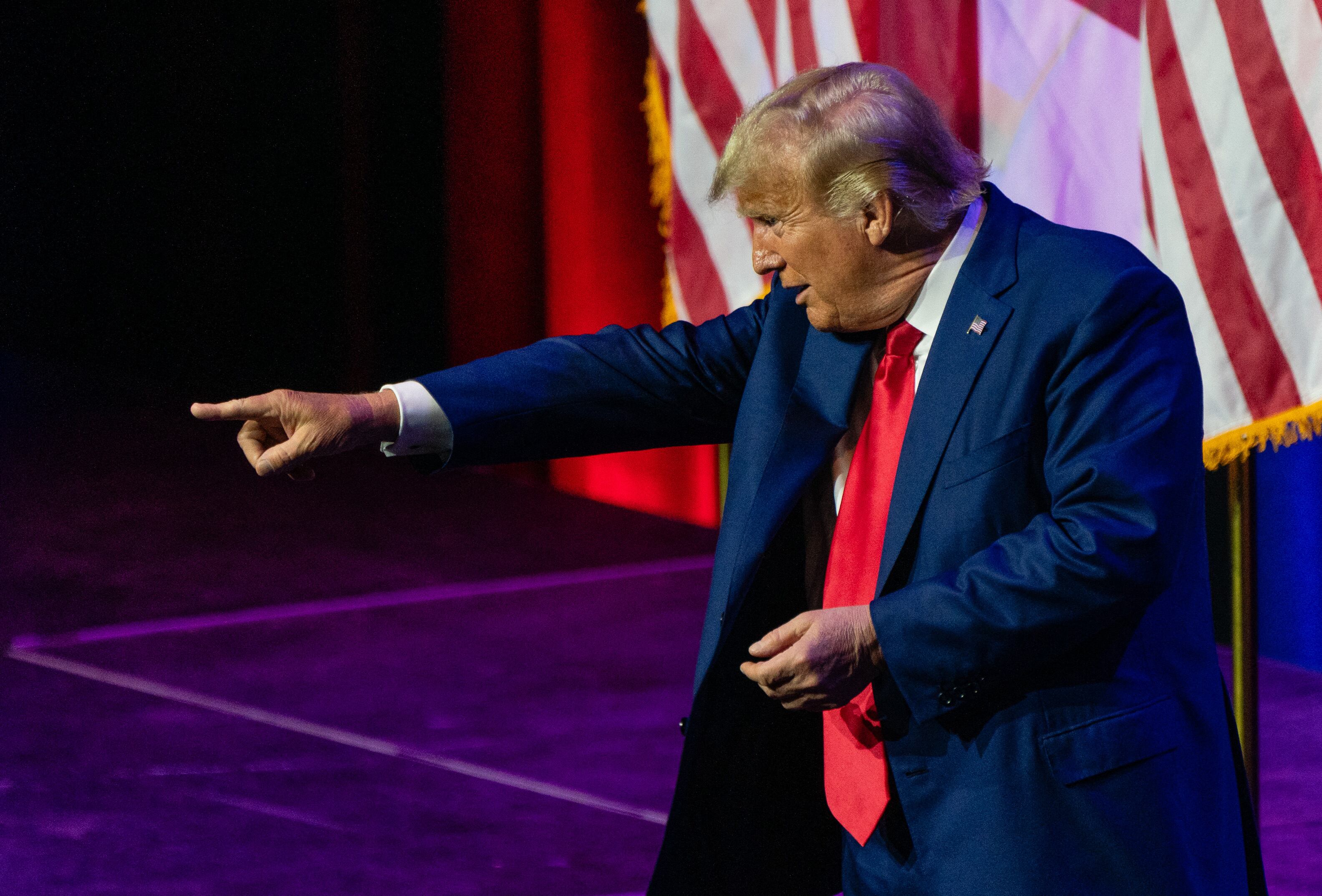 Trump se trasladó a Washington el 3 de agosto para declararse inocente de los cuatro cargos que se le imputan. (Foto: AFP)