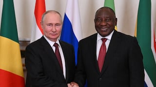 Putin, amenazado de arresto, no asistirá a cumbre de países Brics en Sudáfrica