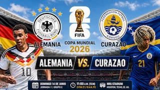 Qué canales transmitieron el Alemania vs. Curazao por la Copa Mundial de Fútbol de 2026
