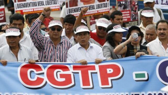 CGTP saluda aumento de sueldo mínimo y afirma que beneficiará a trabajadores