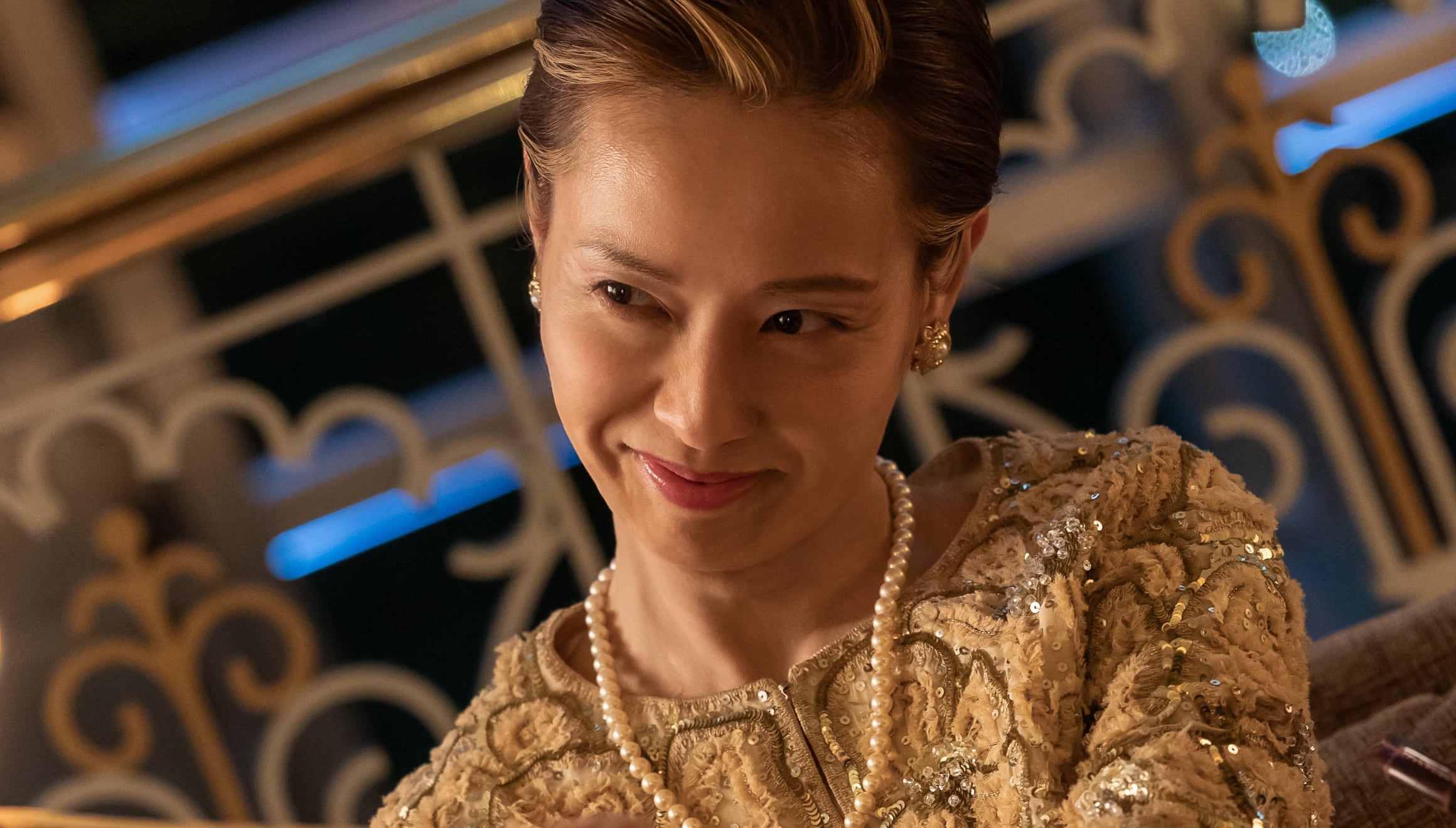 La actriz japonesa Erika Toda como la vidente Kazuko Hosoki en una escena de la serie "Te irás al infierno" (Foto: Django Film / Netflix)