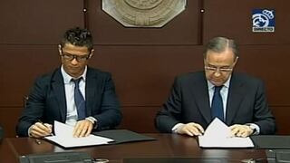 Cristiano Ronaldo extiende su contrato con Real Madrid hasta el 2018