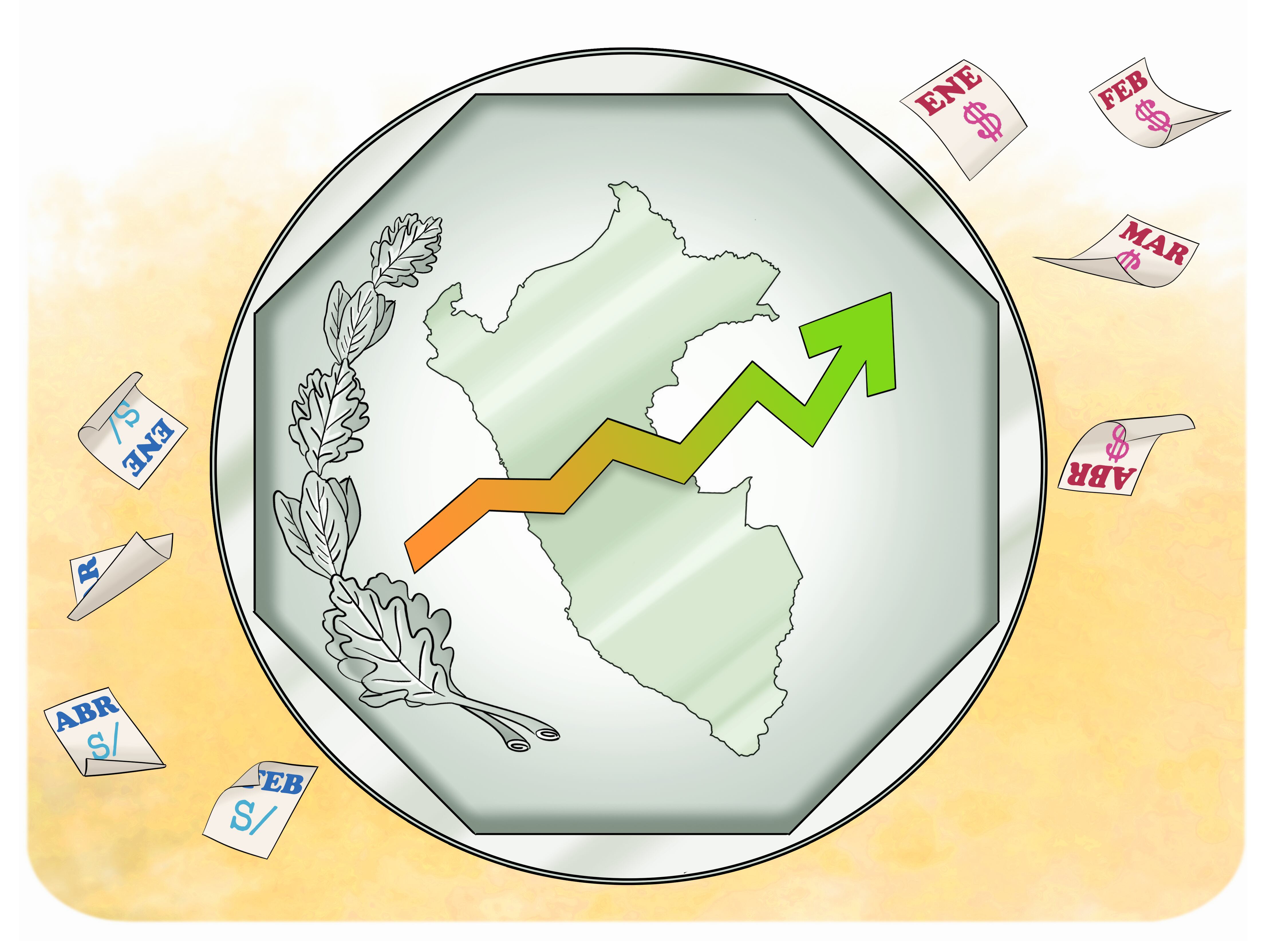 "Entre las razones para esto destaca la política monetaria cautelosa del Banco Central de Reserva en el ciclo de reducción de tasas ". (Ilustración: Lavida)