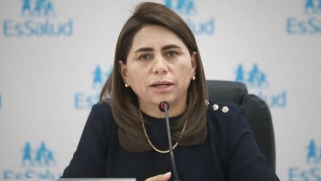 Gutiérrez denuncia haber sido retirada de EsSalud por remover a gerente acusado de corrupción 