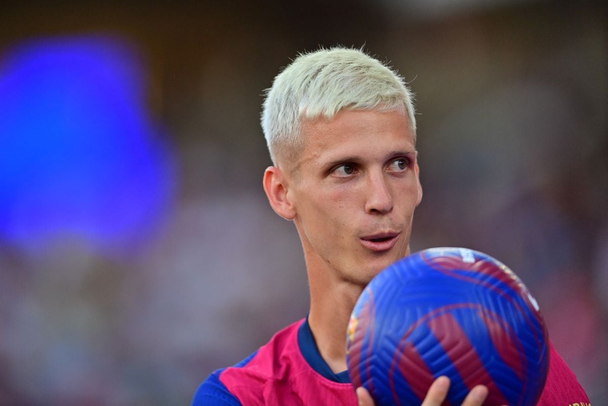 Dani Olmo es una de las grandes ausencias del Barcelona, para afrontar el primer partido liguero ante Valencia en Mestalla. | Foto: AFP