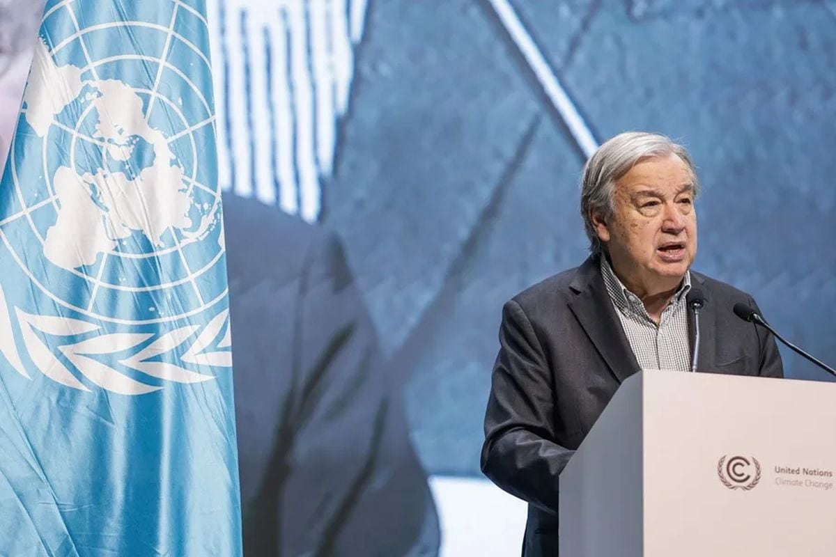 El secretario general de las Naciones Unidas, António Guterres. (Foto: EFE)