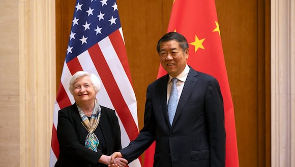 Con las relaciones entre Estados Unidos y China en mínimos por cuestiones de seguridad y prohibición a exportaciones de tecnologías. (Foto: AFP)