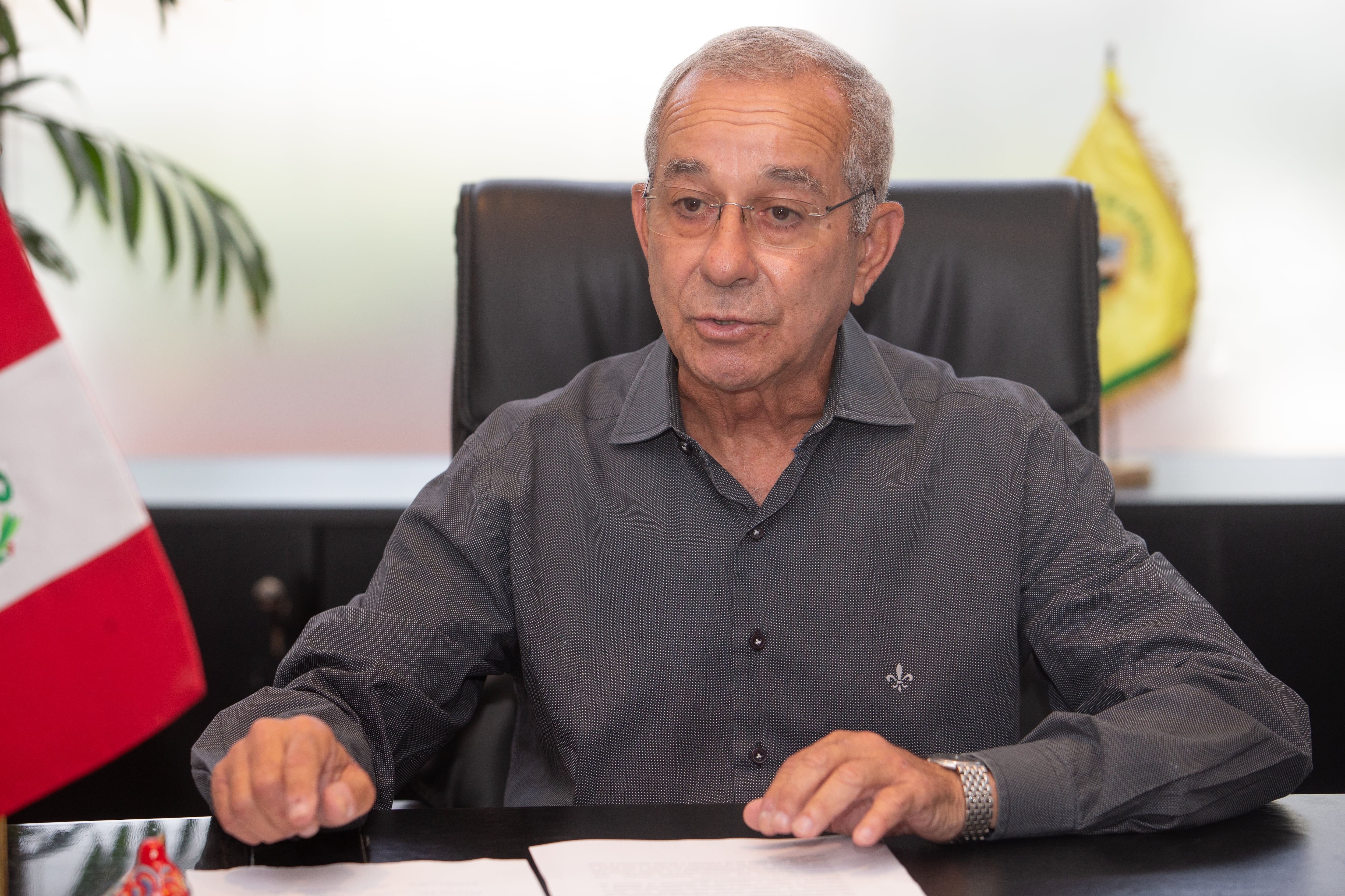 Alcalde de San Borja, Marco Álvarez. (Foto: Violeta Ayasta / @photo.gec)