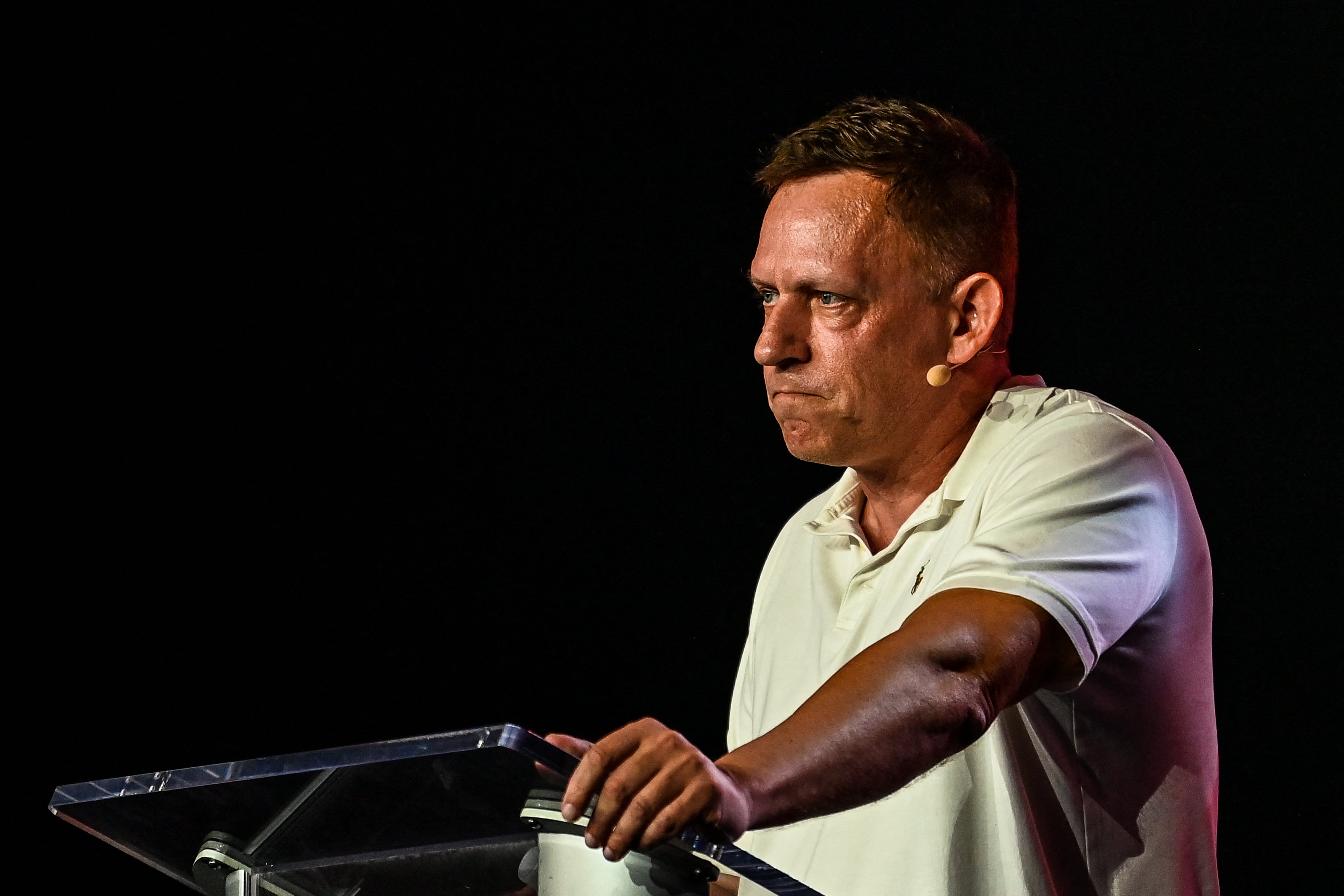 Peter Thiel realizó la segunda mayor inversión en cartera después de Amazon, donde posee acciones por 117.9 millones de dólares.(Foto: CHANDAN KHANNA / AFP).