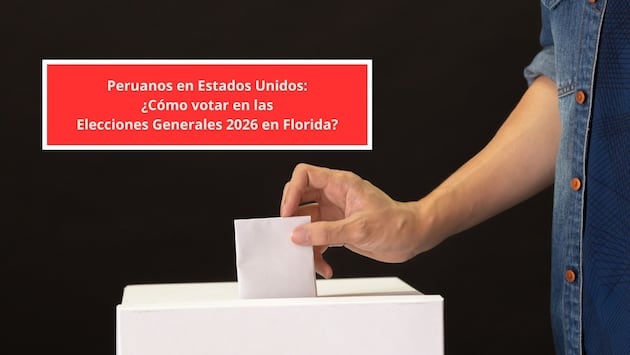 Peruanos en Estados Unidos: ¿Cómo votar en las Elecciones Generales 2026 en Florida?