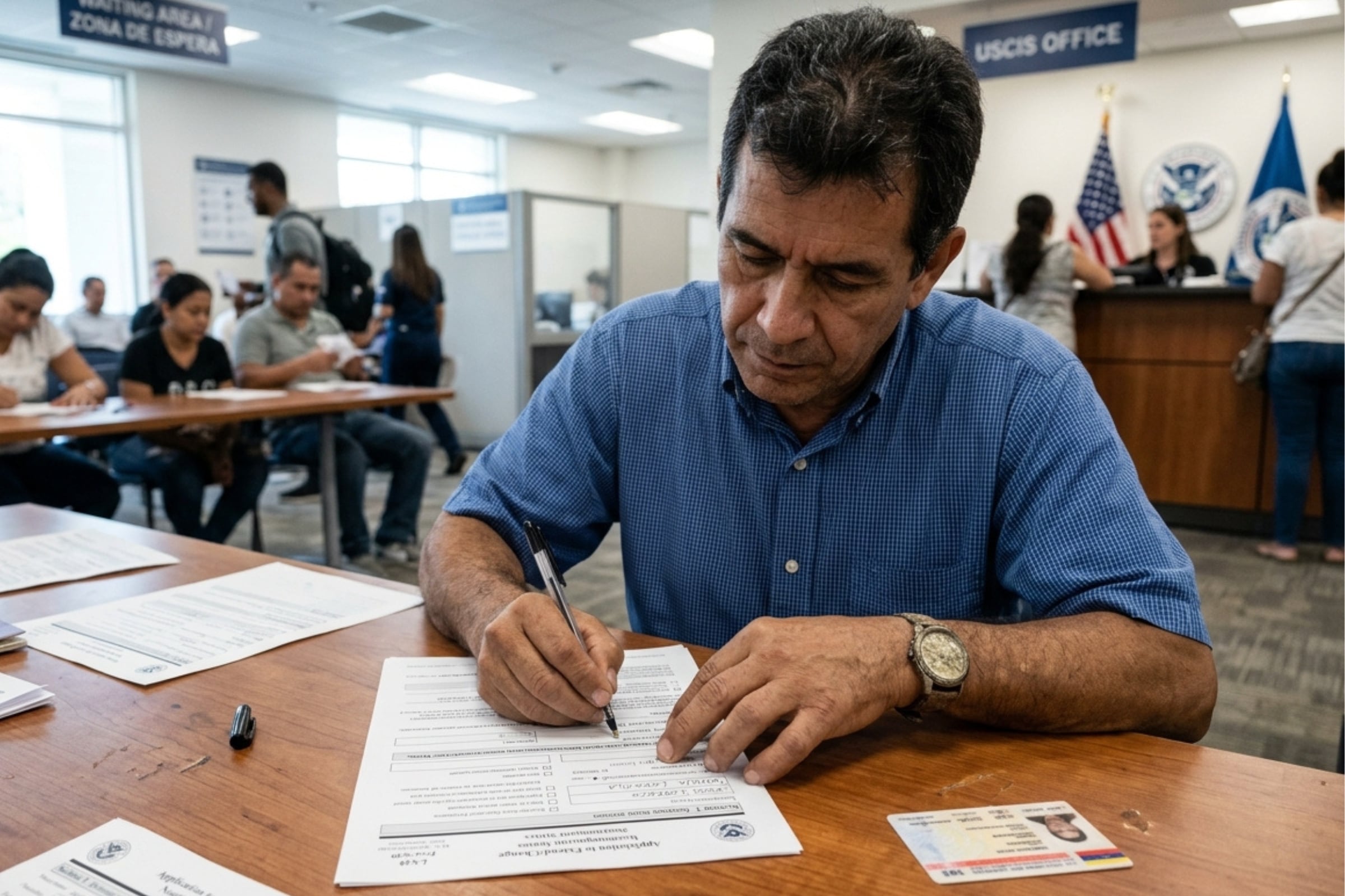 USCIS rechazará los formularios con fechas de edición anteriores una vez que entren en vigor las nuevas versiones (Foto: Imagen creada por Gestión MIX usando Gemini)