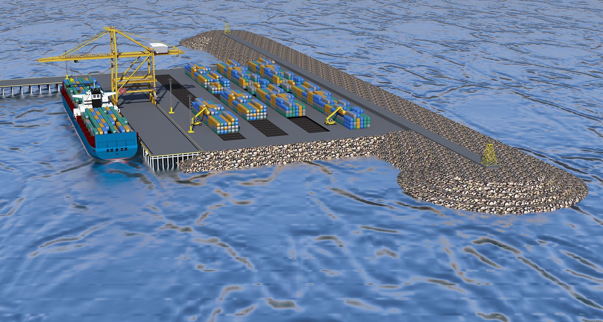 Port Nexus aclaró que el desarrollo del Puerto de Eten es 100% privado. Foto: Port Nexus