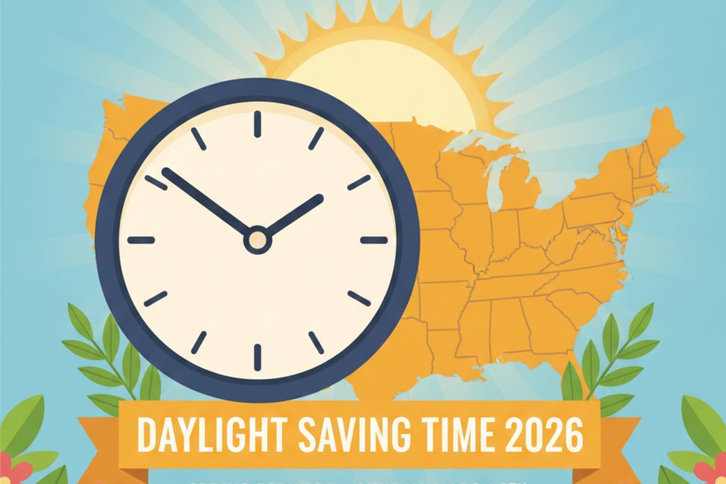 Estados Unidos se alista para un nuevo cambio de horario y esta vez se trata del Daylight Saving Time 2026, lo que corresponde al horario de verano en el país. (Foto: Imagen creada por El Comercio MAG utilizando la IA de Gemini)