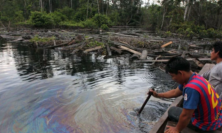 Comunidades exigen limpieza del río. Foto: Difusión/Referencial.
