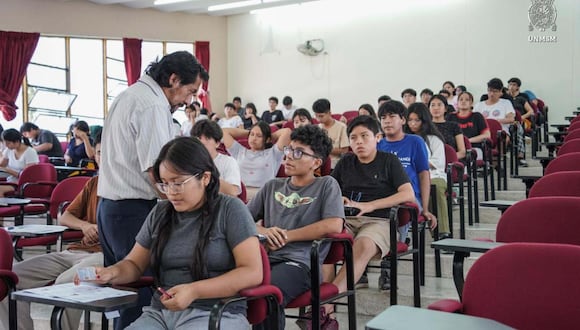Examen de admisión 2024-II de la Universidad Nacional Mayor de San Marcos tendrá cuatro fechas. (Foto: Andina)