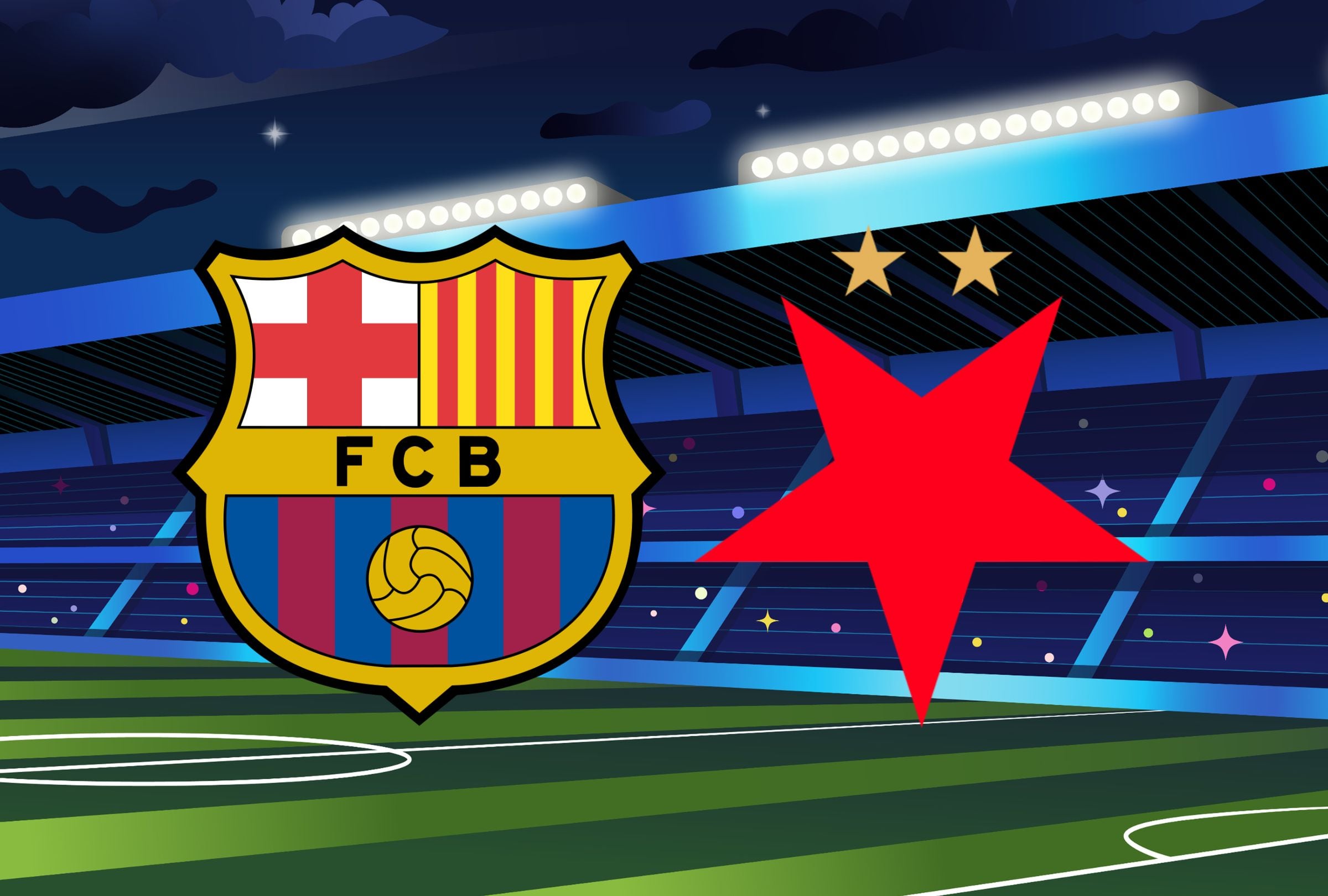 Revisa esta nota para que sepas qué canal transmite y dónde FC Barcelona vs. Slavia Praga por la Champions League. (Foto: Composición Gestión Mix)