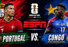 ESPN EN VIVO por Internet — cómo ver partido Portugal vs. RD Congo, con Cristiano Ronaldo, en Fútbol TV y Disney Plus Premium Online
