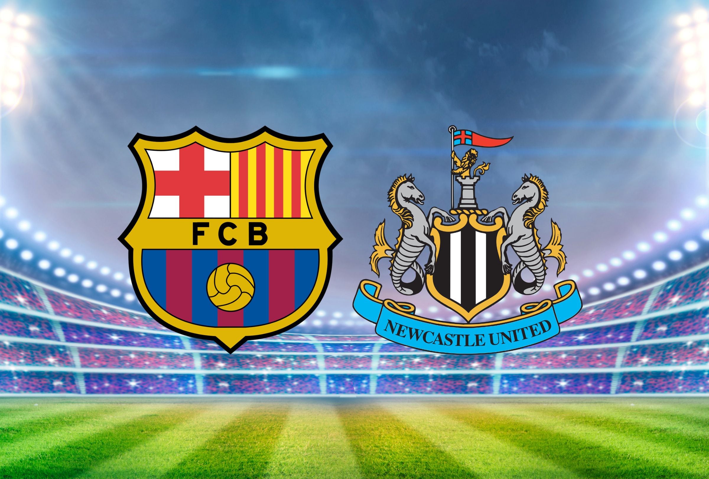 Revisa esta nota para que sepas a qué hora ver el FC Barcelona vs. Newcastle United EN VIVO por la Champions League. (Foto: Composición Gestión Mix)