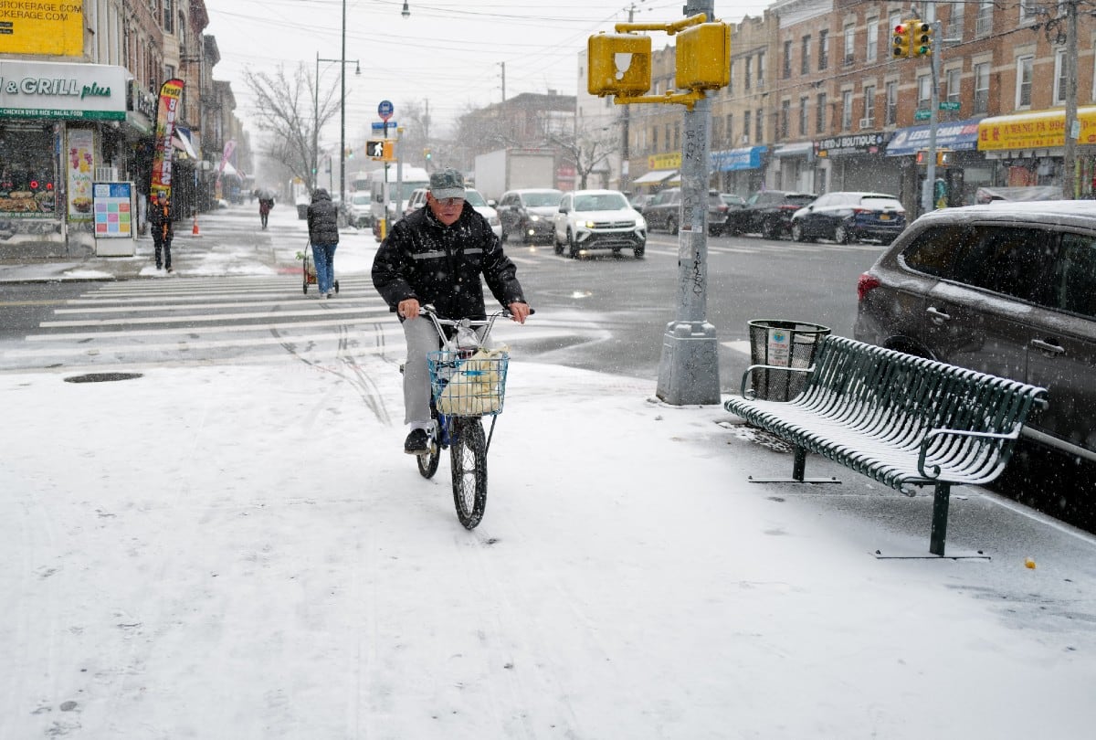Cada invierno, la tormenta invernal vuelve a poner en alerta a distintos estados de EE.UU. | Crédito: CHARLY TRIBALLEAU / AFP