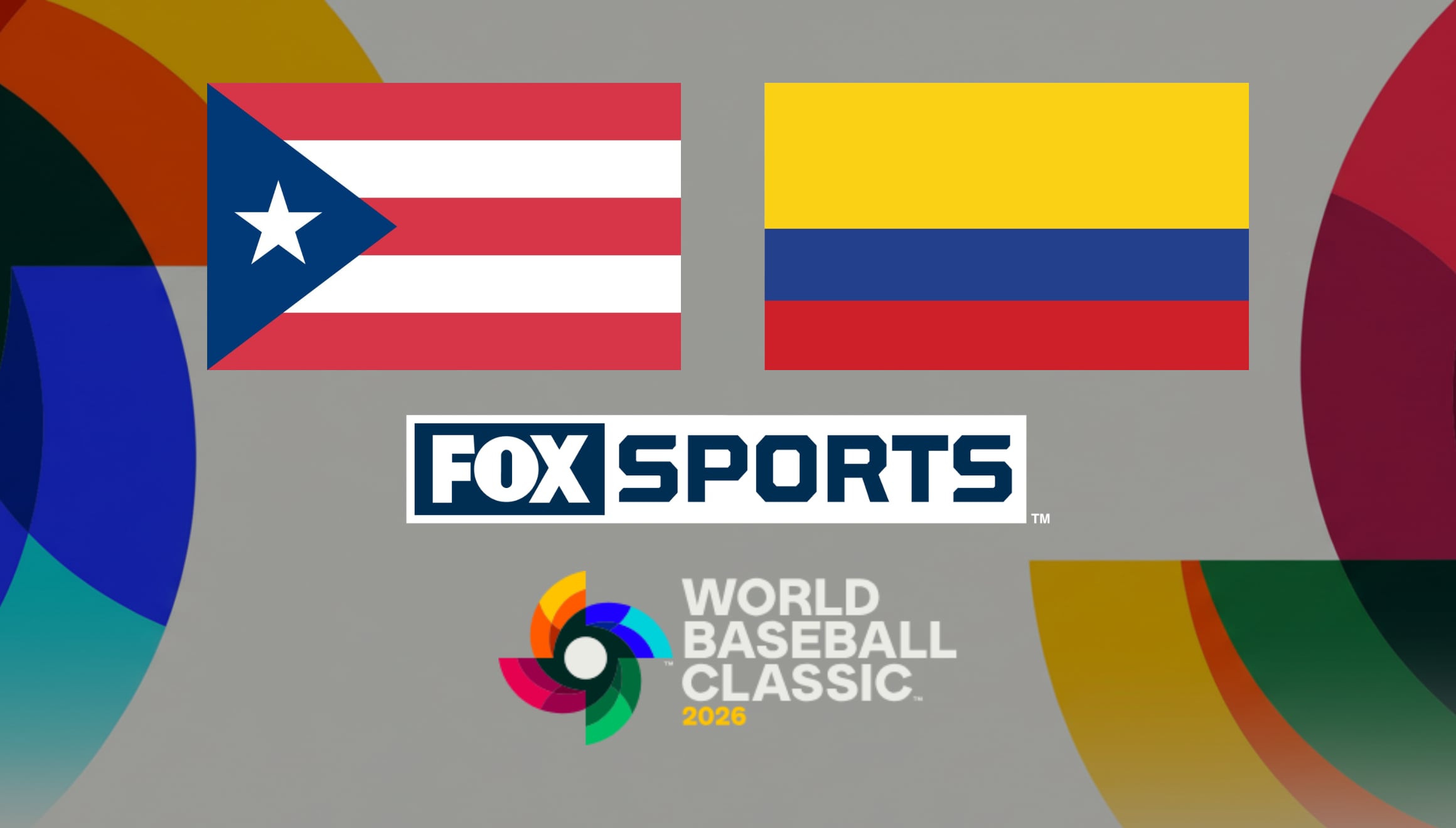 ¡Acción total! Mira Puerto Rico vs. Colombia por FOX Deportes y Béisbol Play. Sigue el Clásico Mundial por streaming en EE. UU. y disfruta cada jugada del Team Rubio frente a la novena cafetera. | Crédito: mlb.com / Composición Gestión Mix