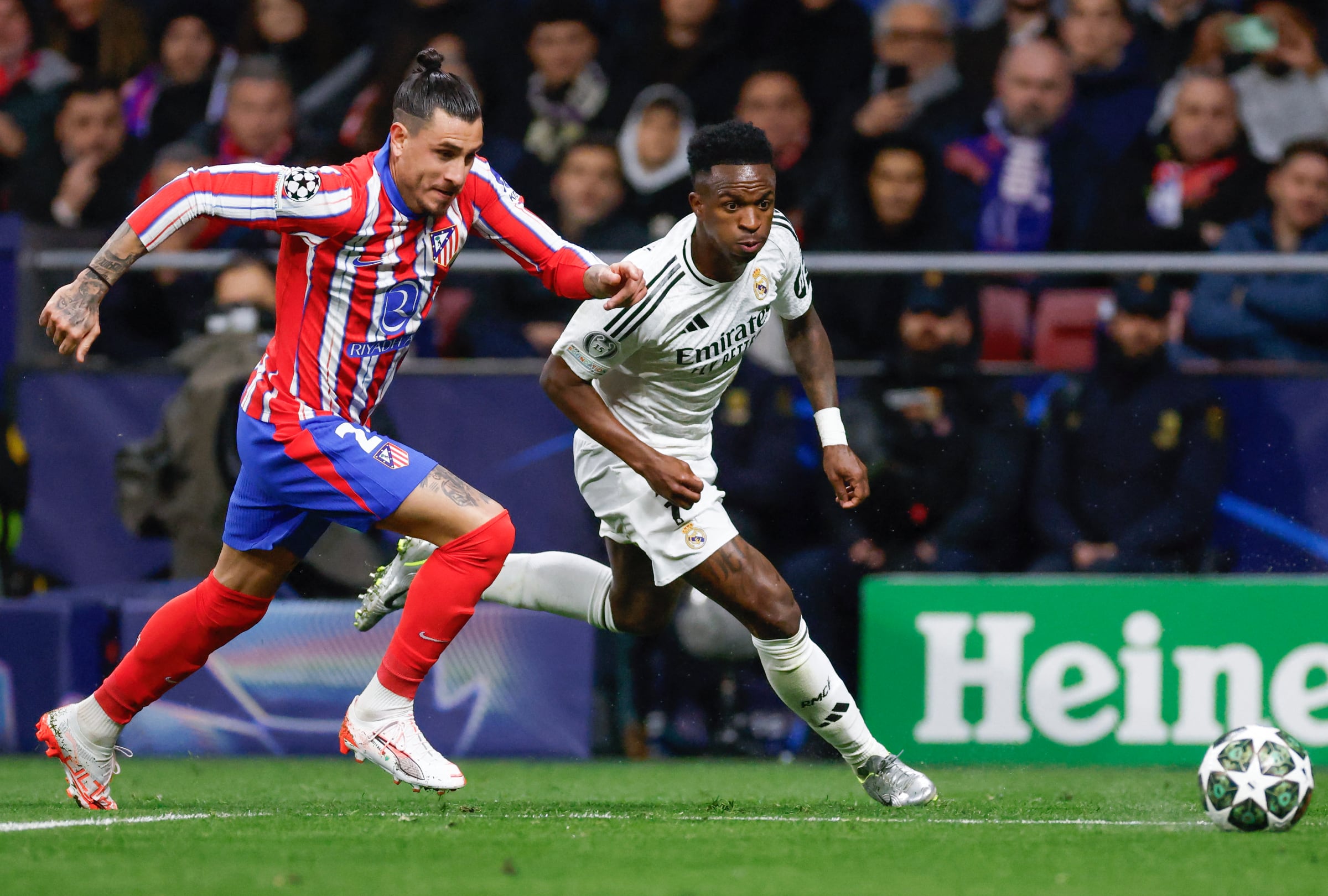 YEDA (ARABIA SAUDITA), 08/01/2026.- Descubre a qué hora se juega el Real Madrid – Atlético en Jeddah, dónde verlo en TV y cómo llegan los equipos, con Mbappé baja y Vinicius Jr. como protagonista. FOTO DE ÓSCAR DEL POZO CAÑAS PARA AFP