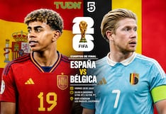 Canal 5 y TUDN EN VIVO GRATIS — dónde ver partido España vs. Bélgica por TV abierta y Online